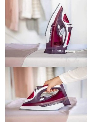 Marsilyan Buharlı Kablolu Ütü 2200 Watt Kireçlenme Önleyici Şok Buharlı