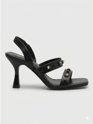 Butigo INT1223Y067 3fx Kadın Siyah Topuklu Ayakkabı