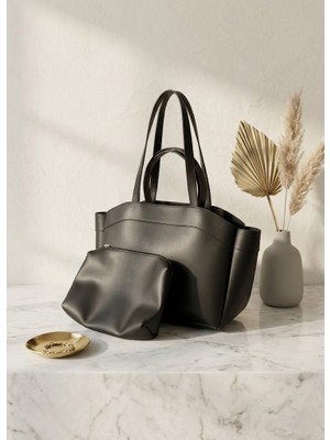 ÜçKol Ticaret Duo Serisi Yavrulu Kadın Omuz ve El Çantası