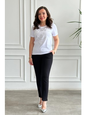 Cep Detaylı Klasik Kumaş Pantolon