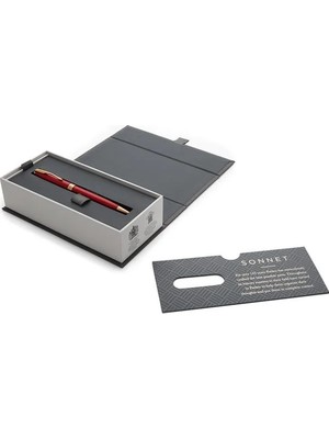 Parker Tükenmez Kalem Sonnet Lake Kırmızı Gt