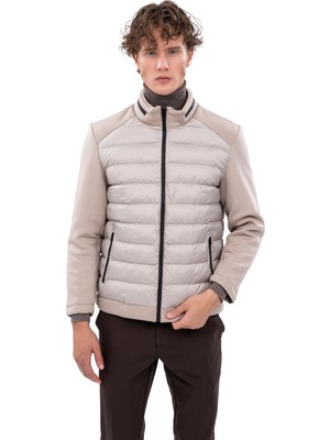 Echol Erkek Standart Fit Su Geçirmez Şişme Mont