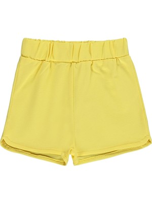 Civil Baby Düz Basic 6-18 Ay Şort Km - Sarı