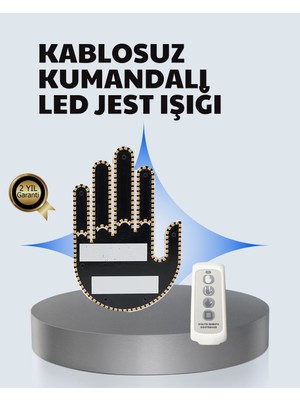 Marsilyan Uzaktan Kumandalı Çok Fonksiyonlu Araç LED Işığı