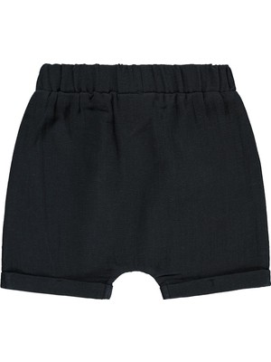 Civil Baby Müslin 6-18 Ay Şort - Gri 12-18 Ay