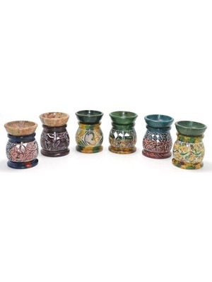 Marsilyan Obsidian Taşı Buhurdanlık Model 3