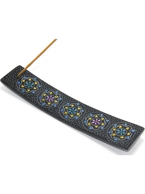 Marsilyan Obsidian Taşı Kayık Tütsülük Model 3