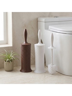 Kaymak Home Hasır Desenli Tuvalet Fırçası