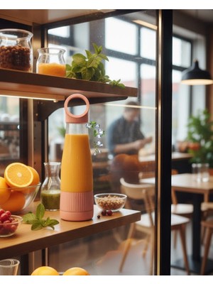 Marsilyan Günlük Kullanıma Uygun USB Şarjlı Smoothie Blender