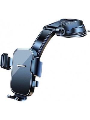 Marsilyan Torpido Üstü Vakumlu Araç Telefon Tutucu  Ayarlanabilir Uzun Kollu CM-393