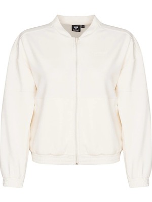 Hummel Loose Fit Logolu Kolej Yaka Eşofman Üstü Bayan Eşofman Üstü 922499