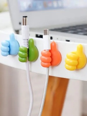 Marsilyan El Şeklinde Kablo Tutucu 30 Adet