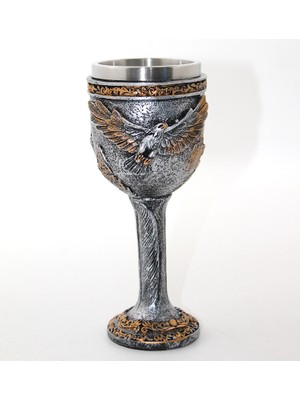 MiraLive Paslanmaz Çelik Kadeh Bardak Model 2