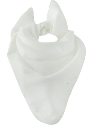 Beyaz Renkli Bandana 50*50
