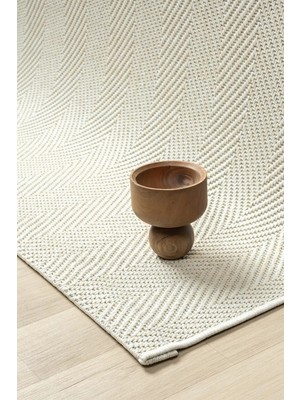 Seyran Halı Bombay Hasır Görünüm Halı 665 Krem