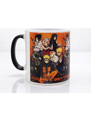 Kaymak Home Porselen Renk Değiştiren Naruto Kupa Bardak