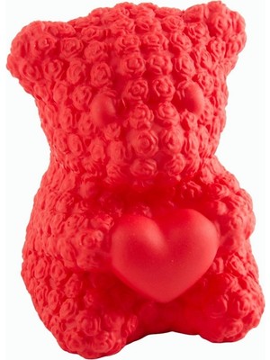 Zero Land Techmrt Işıklı Ayıcık LED Lamba 7 cm - Kırmızı