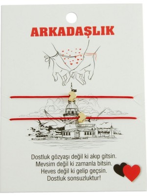 Zero Land Techmrt Kalp Ip Bileklik 2 Adet - Kırmızı