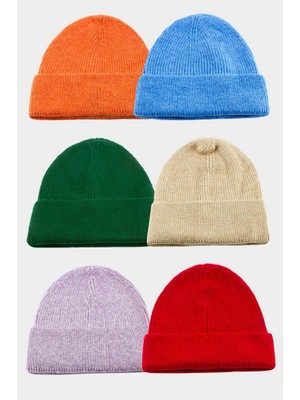 Zero Land Techmrt Renkli Triko Bere - Turuncu