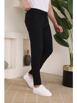 Zenvia Erkek Slim Fit Dilli Kumaş Pantolon