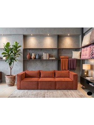 Colormix Tamamen Sünger Fermuarlı Yıkanabilir Silinebilir Kılıflı Koltuk Kanepe