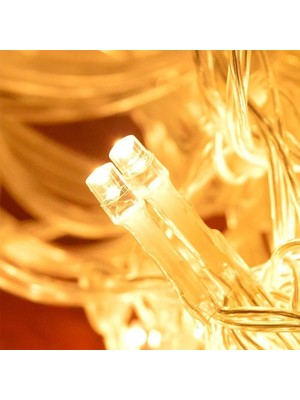 Pileli Store 2x2 Metre 320 LED 8 Fonskiyonlu Dekoratif LED Günışığı Perde (4887)