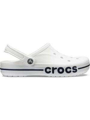 Crocs Bayaband Clog Beyaz Unisex Terlik Hafif ve Rahat Kullanım İçin Düz Taban 205089-126