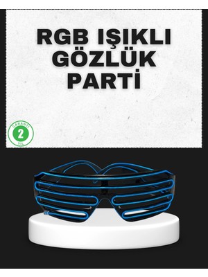 MiraLive Parti ve Organizasyonlara Özel LED Işıklı Gözlük