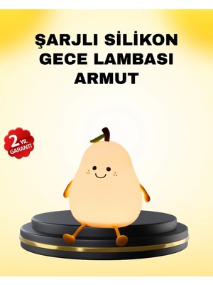 MiraLive Dekoratif Armut LED Lamba Renk Ayarlı Şarj Edilebilir