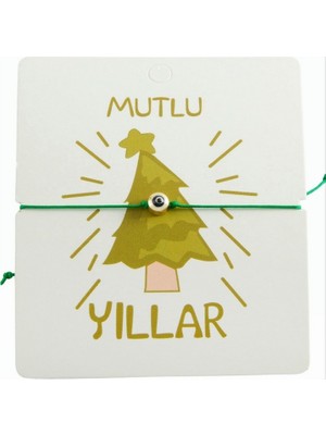 Zero Land Techmrt Nazar Yılbaşı Bilekliği - Yeşil