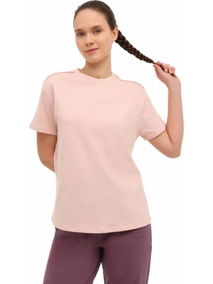 Lumberjack Wb 11ADA 6fx Pembe Kadın Kısa Kol T-Shirt
