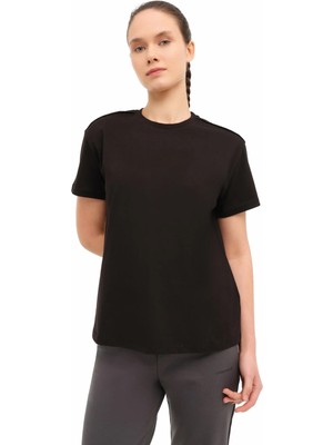 Lumberjack Wb 11ADA 6fx Siyah Kadın Kısa Kol T-Shirt