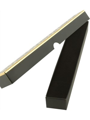 Zero Land Techmrt Çiçek Yaldızlı Tesbih Kutusu - Gümüş Rengi