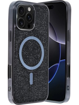 Apple iPhone 16 Pro Helen Magsafe Kapak - Siyah