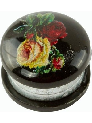 Zero Land Techmrt Gül Kupa Eşarp Mıknatısı 1 Adet - Siyah