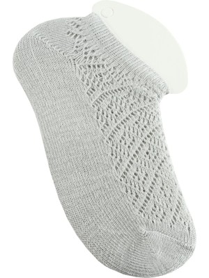 Zero Land Techmrt Dantel Yünlü Kısa Çorap - Ebruli