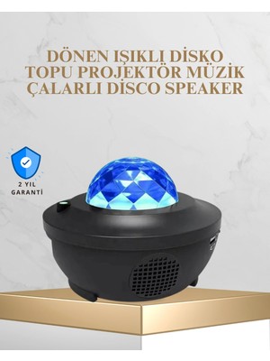 MiraLive Bluetooth & USB Müzik Çalar Gece Lambası – 50 m² Kapsama, Uzaktan Kumanda
