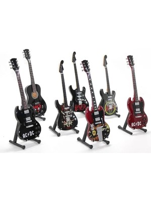 MiraLive Dekoratif Gitar Küçük - 23X7,5 cm Müzik Temalı Masaüstü Hediyelik Obje