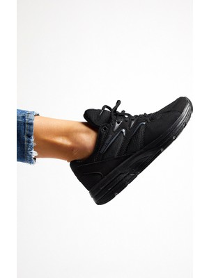 Tonnyblack Unisex Spor Ayakkabı SiyahFüme 772