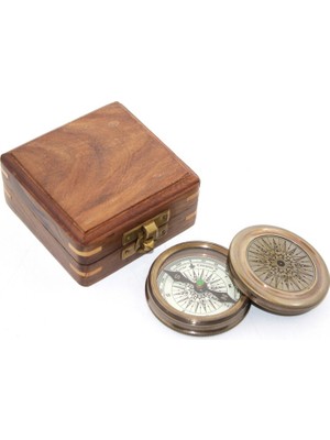 Stumbanng Ahşap Kutulu Pusula