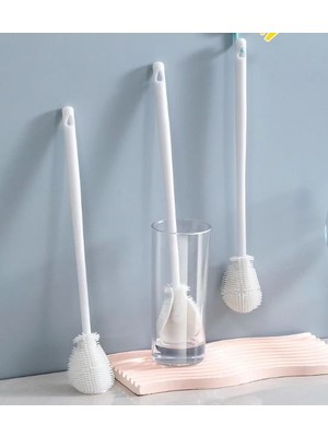 MiraLive Kavanoz ve Biberon Yıkama Fırçası Silikon