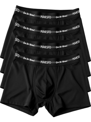MAKSFD Premium 4'lü Erkek Boxer – Ultra Rahat ve Esnek Iç Giyim – Erkek Boxer - (Damat Bohçası) Çeyiz Seti