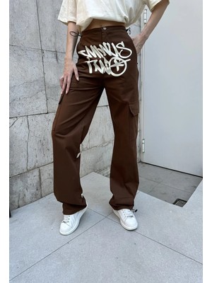 Pileli Store Grunge Kargo Pantolon