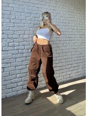 Pileli Store Tactical Baggy Lastikli Pantolon