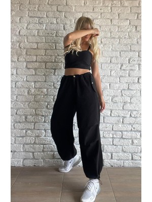 Pileli Store Tactical Baggy Lastikli Pantolon