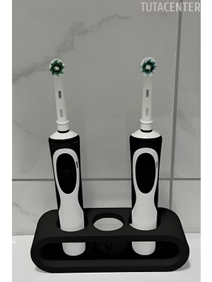 TUTACENTER Şarjlı Diş Fırçası Tutucu Stand 3 Bölmeli