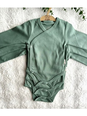 Beren Sd Baby 3 Adet Bebek Body Seti - %100 Pamuklu Yeni Doğan Kruvaze Zıbın Seti(0-1 1-3 3-6 Ay)