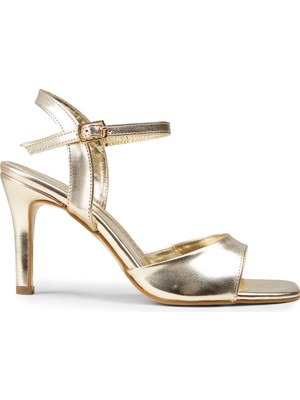 Deery Kadın Altın Rengi Abiye Ayakkabı - K2001ZALTC01