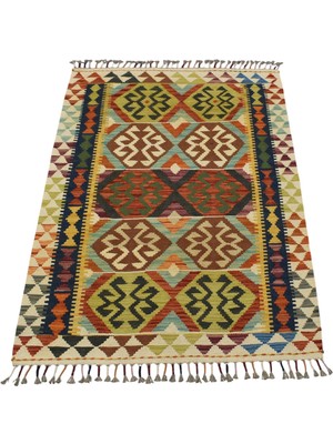 Zehra Abla Halı Yeni El Dokuma Benzersiz Cerit Yörükleri Meşhed Iran Yün Kilim 7125