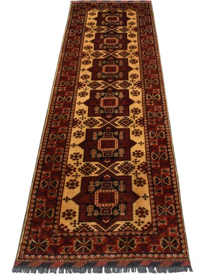 Zehra Abla Halı Yeni El Dokuma Şaheser Ender Iran Acem Yün Yolluk Halı 7148